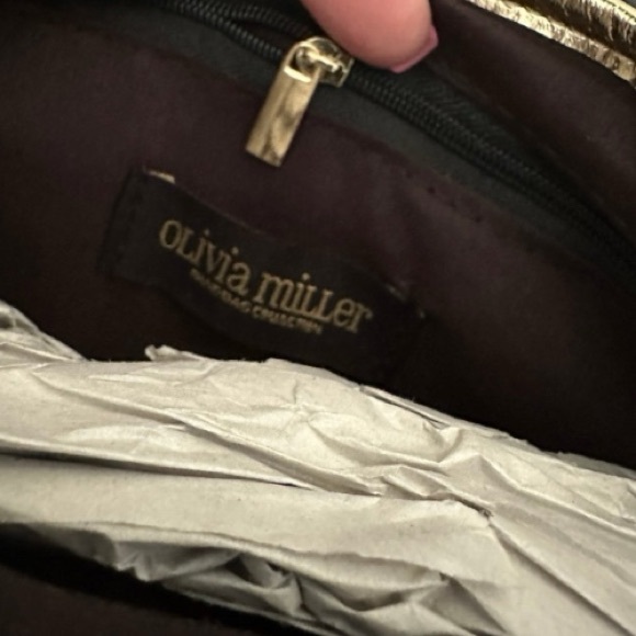 Olivia Miller Multicolor Sequin Mini Purse w/ Bow & Chain Handles (NWT) - Picture 7 of 11